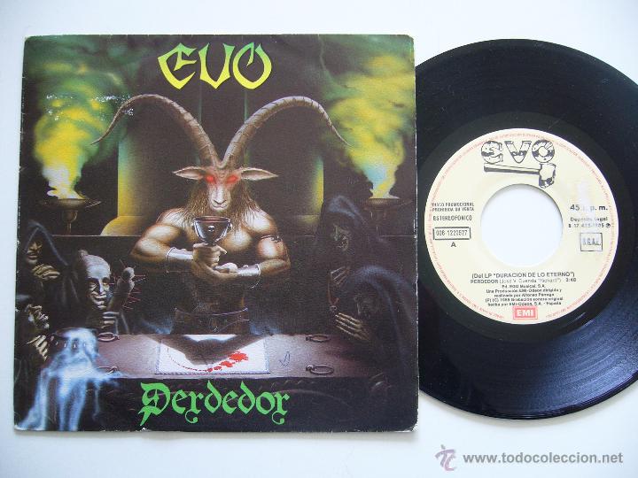 Discos de vinilo: EVO. 7 Single. Perdedor. promo emi 1985 - Foto 1