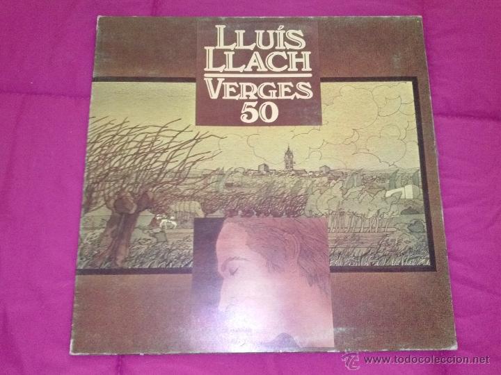 Discos de vinilo: LLU&Iacute;S LLACH. VERGES 50. - Foto 1