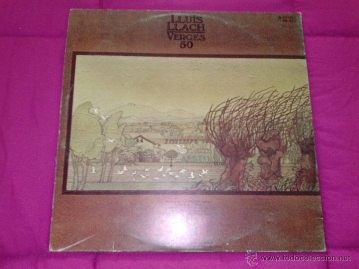 Discos de vinilo: LLU&Iacute;S LLACH. VERGES 50. - Foto 2