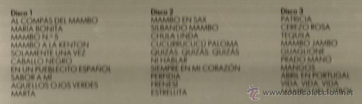 Discos de vinilo: PEREZ PRADO, EL REY DEL MAMBO ( CAJA CON 3 LP&acute;S Y LIBRETO ) - Foto 3