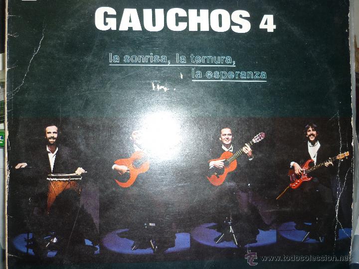 Discos de vinilo: Gauchos 4 LP la sonrisa, la ternura, la esperanza - Foto 1