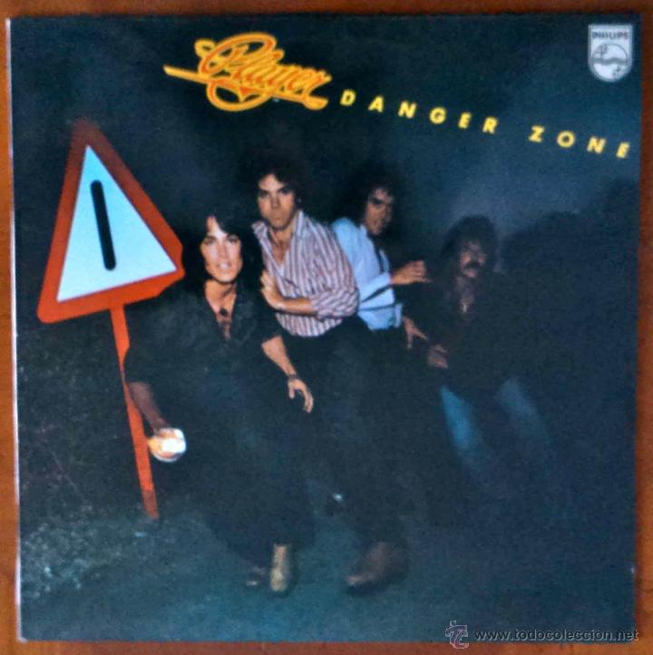 Discos de vinilo: PLAYER - DANGER ZONE - LP ESPA&Ntilde;OL CON FUNDA INTERIOR CON LETRAS - Foto 1