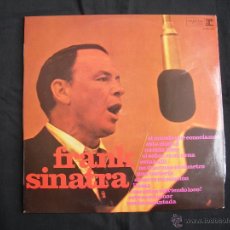 Discos de vinilo: LP FRANK SINATRA // EL MUNDO QUE CONOCIAMOS + 11