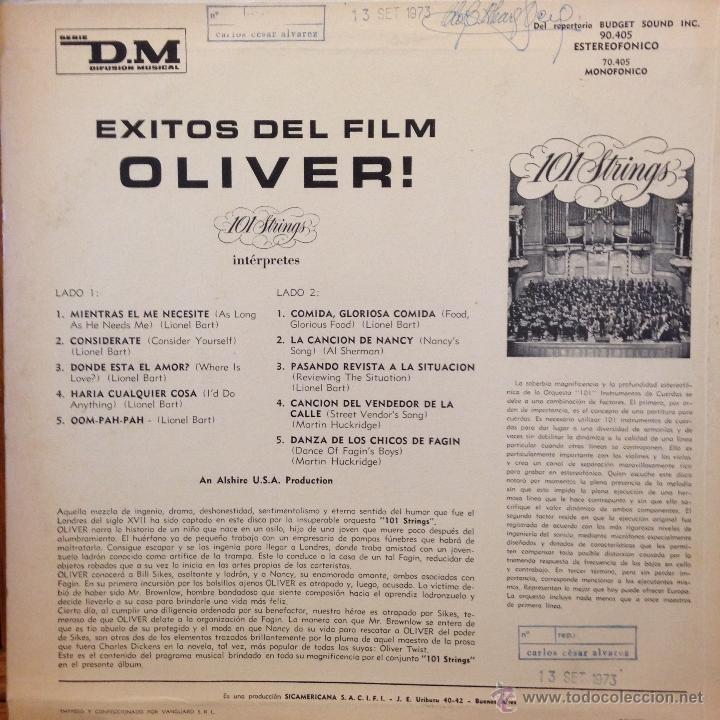 Discos de vinilo: LP argentino de 101 Strings a&ntilde;o 1969 - Foto 2