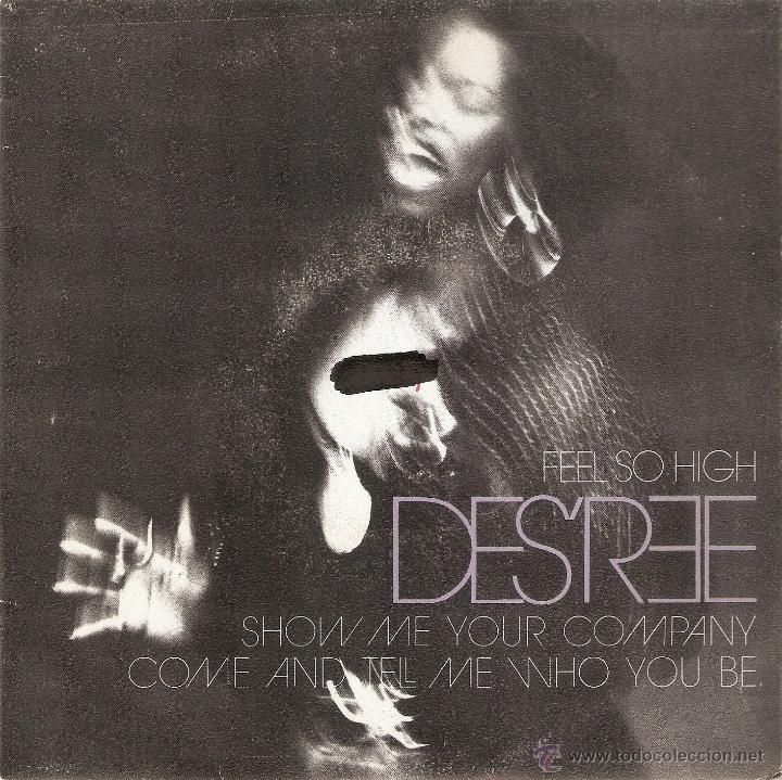 Discos de vinilo: Vendo Single de Desree, FEEL SO HIGH. - Foto 1