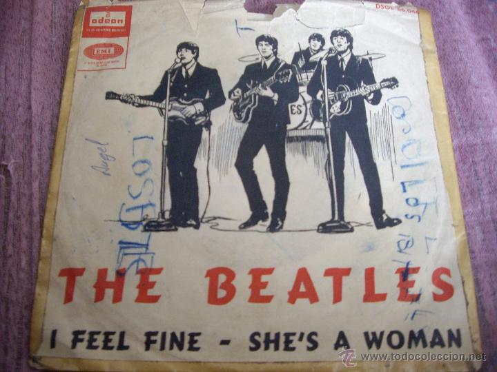 Discos de vinilo: THE BEATLES-I FEEL FINE - Foto 1
