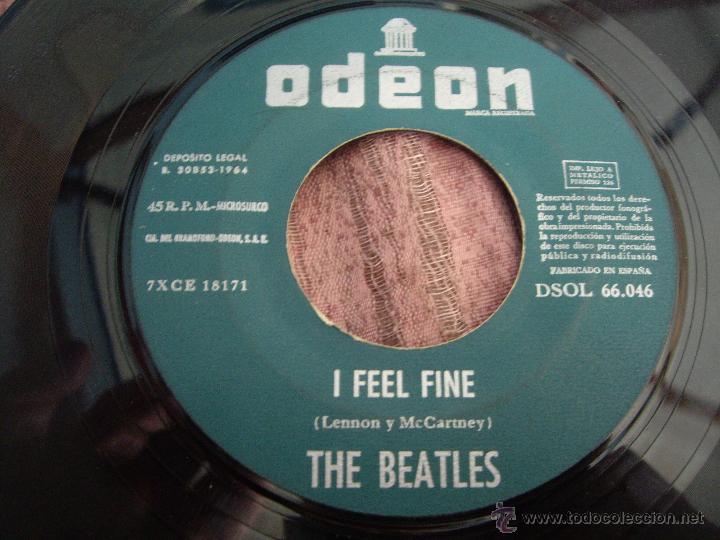 Discos de vinilo: THE BEATLES-I FEEL FINE - Foto 2