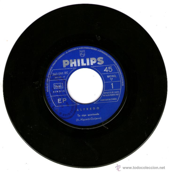 Discos de vinilo: ALFREDO TE SIGO QUERIENDO - Foto 1