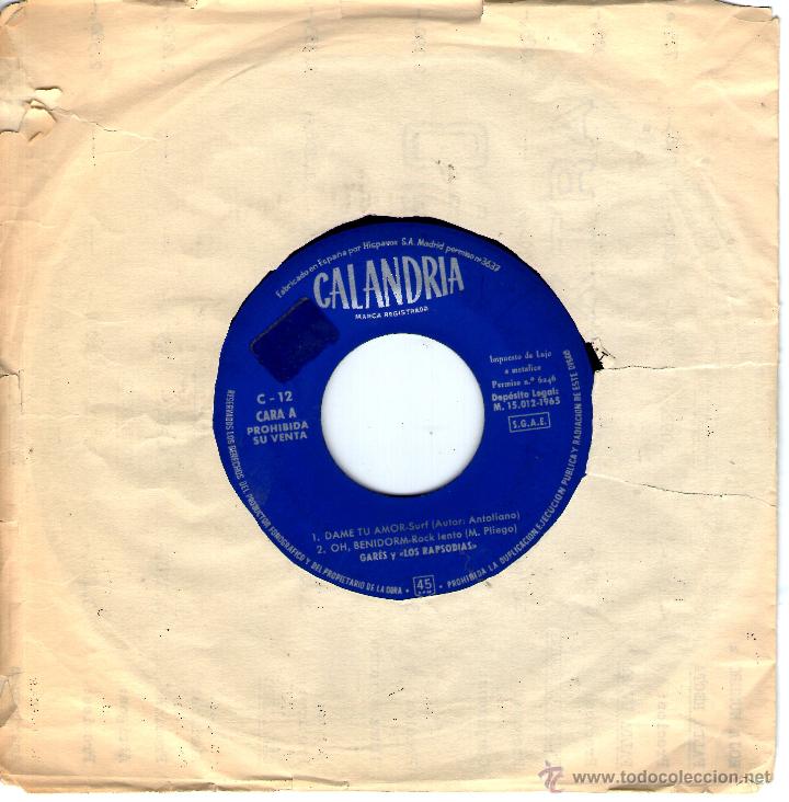 Discos de vinilo: ALFREDO Y SU CONJUNTO CENIZAS - Foto 2
