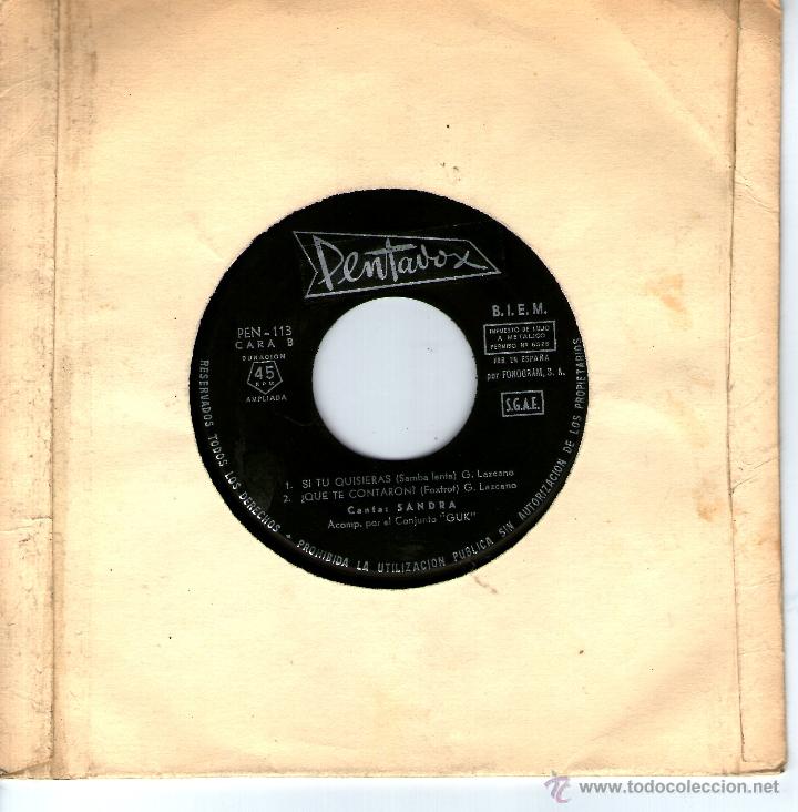 Discos de vinilo: SANDRA YULI YULI - Foto 2