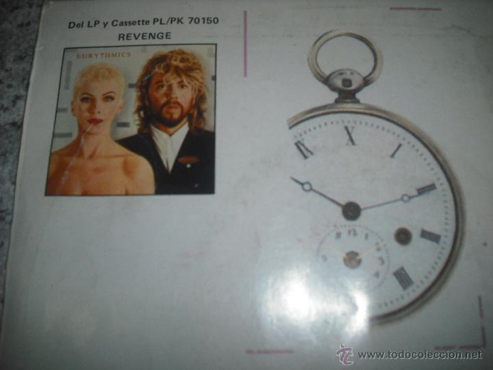 Discos de vinilo: Eurythmics, con su exito, When Tomorrow Comes, del a&ntilde;o 1986 - Foto 3