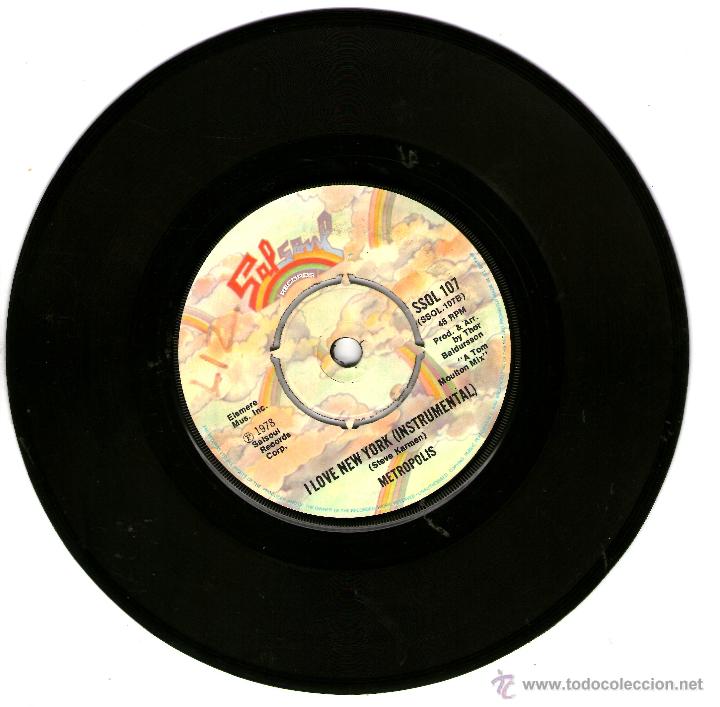 Discos de vinilo: METROPOLIS I LOVE NEW YORK - Foto 1