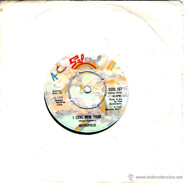Discos de vinilo: METROPOLIS I LOVE NEW YORK - Foto 2