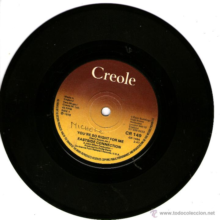 Discos de vinilo: EASTSIDE CONNECTION YOU RE SO RIGHT FOR ME - Foto 1
