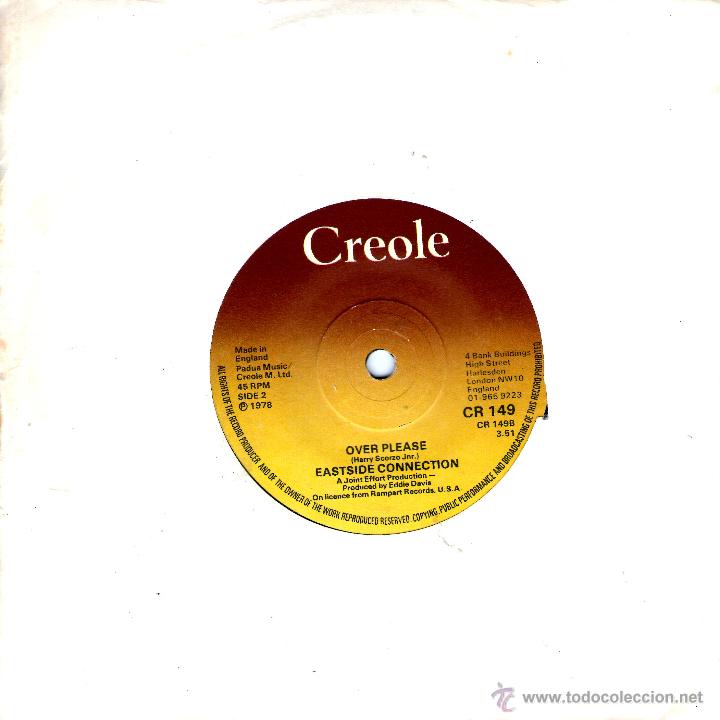 Discos de vinilo: EASTSIDE CONNECTION YOU RE SO RIGHT FOR ME - Foto 2