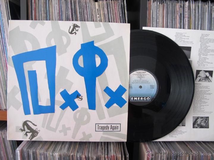 Discos de vinilo: D.I. TRAGEDY AGAIN LP PUNK HARDCORE 1989 - Foto 1