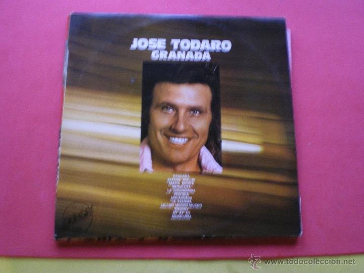 Discos de vinilo: JOSE TODARO,GRANADA DEL 75 LP PEPETO - Foto 1