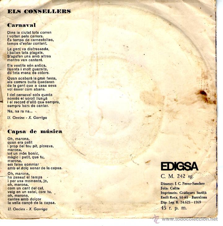 Discos de vinilo: ELS CONSELLERS - Foto 2