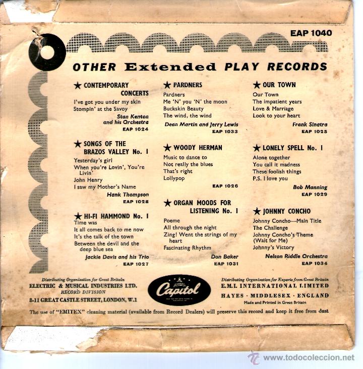 Discos de vinilo: NAT KING COLE...STRIP FOR ACTION - Foto 2