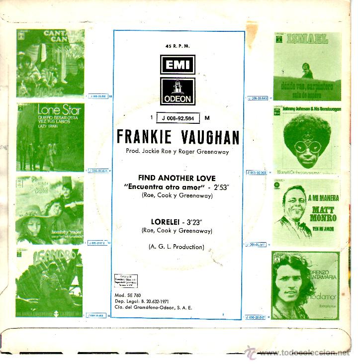 Discos de vinilo: FRANKIE VAUGHAN - Foto 2