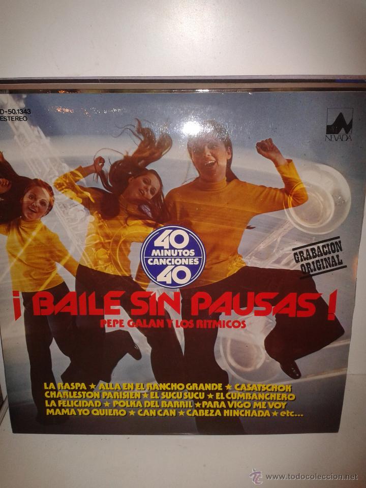Discos de vinilo: BAILE SIN PAUSAS - pepe galan y los ritmicos - Foto 1