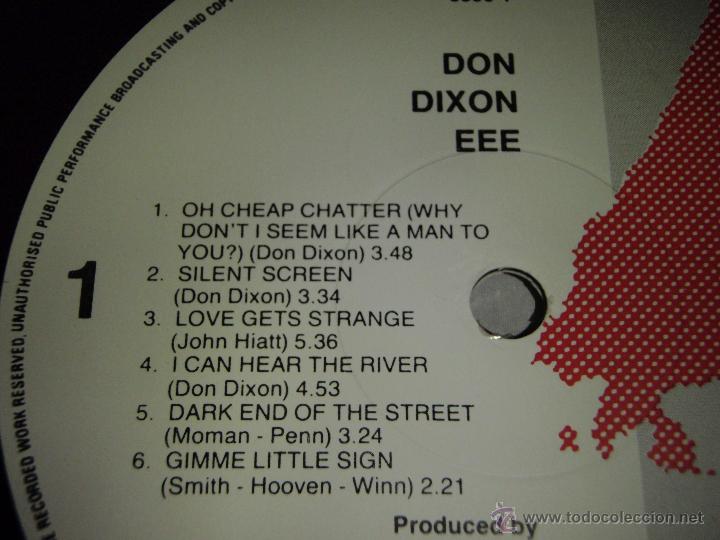 Discos de vinilo: Don Dixon &lrm;&ndash; E-E-E Europe,1989 Enigma Records - Foto 3
