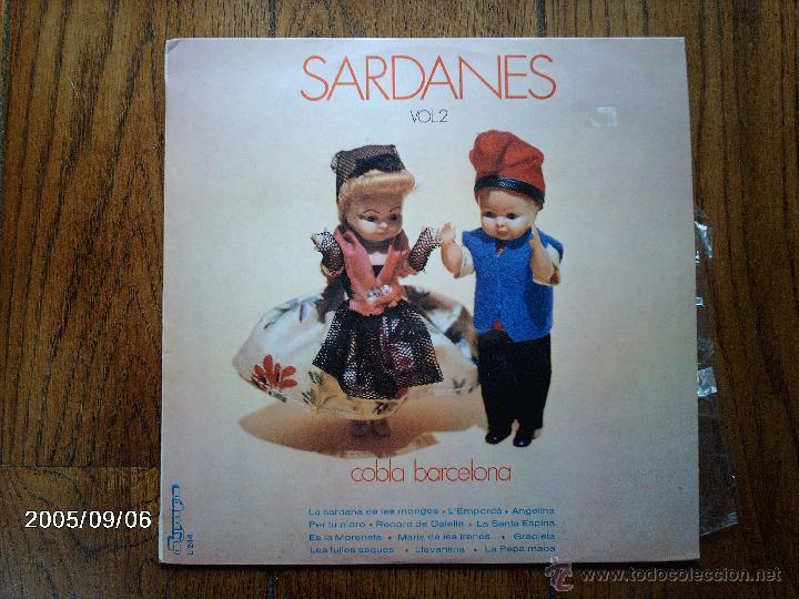 Discos de vinilo: cobla barcelona  -  sardanes  vol 2 - Foto 1