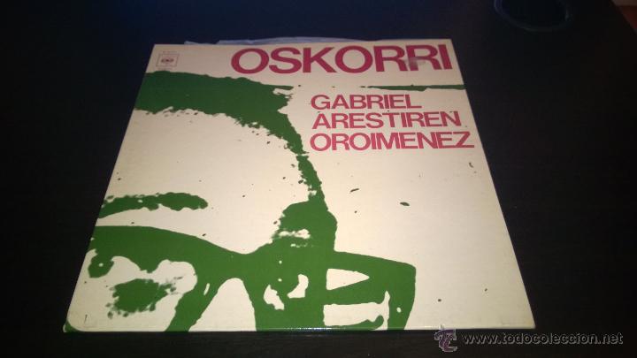 Discos de vinilo: OSKORRI - GABRIEL ARESTIREN OROIMENEZ - NUEVO - Foto 1