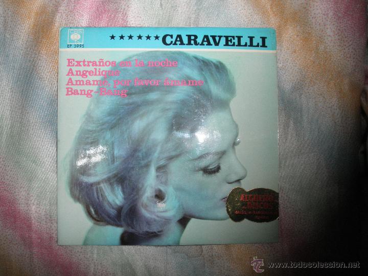 Discos de vinilo: CARAVELLI Y SUS VIOLINES MAGICOS. EXTRA&Ntilde;OS EN LA NOCHE + 3. EP. CBS 1966. IMPECABLE - Foto 1