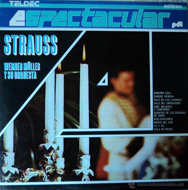 Discos de vinilo: Werner M&uuml;ller - Strauss - Edici&oacute;n de 1987 de Espa&ntilde;a - Foto 1