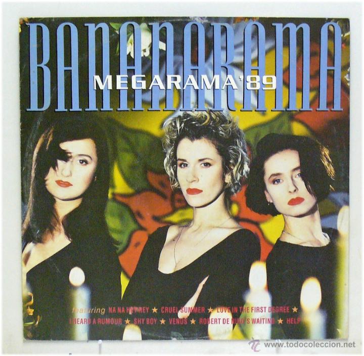Discos de vinilo: Bananarama - Megarama 89 (Maxi Single Vinilo) - Foto 1