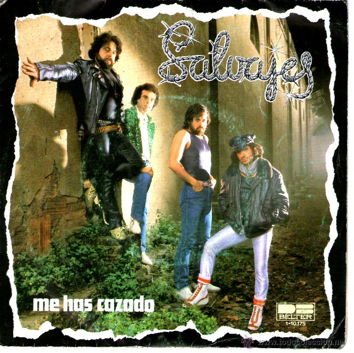 Discos de vinilo: SALVAJES ME HAS CAZADO 1981 - Foto 1