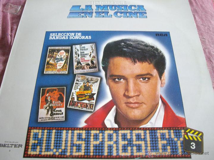 Discos de vinilo: elvis presley--su musica en el cine