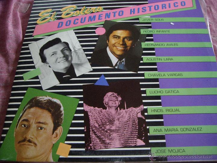 Vinyl records: el bolero-documento historico-doble lp-edicion espa&ntilde;ola