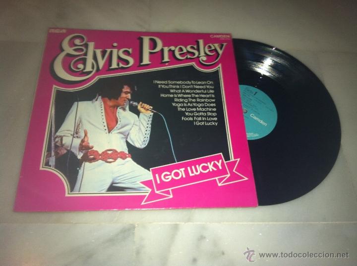 Discos de vinilo: VINILO ELVIS I GOT LUCKY - Foto 1