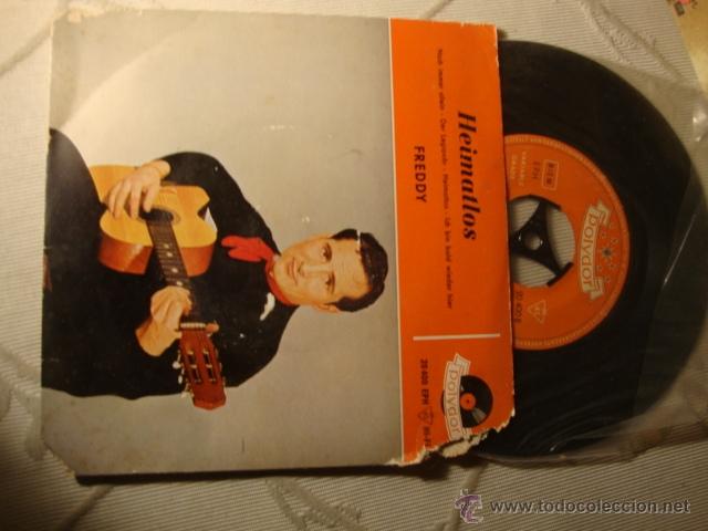 Discos de vinilo: DISCO SINGLE EP ES DE LOS A&Ntilde;OS 60/70 FREDDY - Foto 1