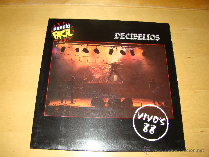 Discos de vinilo: LP - DECIBELIOS - Vivos 88 - Foto 1