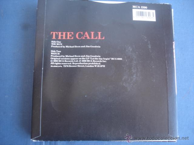 Discos de vinilo: THE CALL  YOU RUN - Foto 2