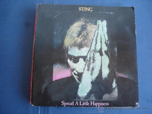 Discos de vinilo: STING SPREAD A LITTLE HAPPINESS - Foto 1