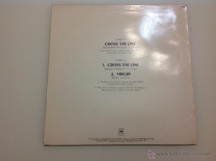Discos de vinilo: SPANDAU BALLET CROSS THE LINE - Foto 2