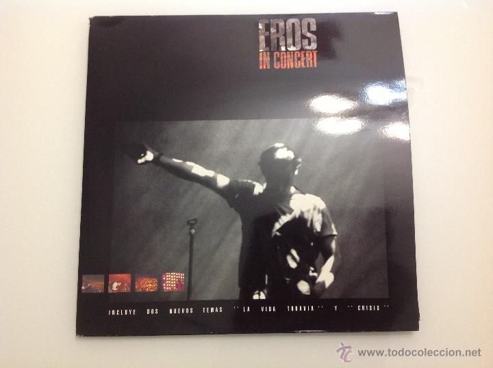 Vinyl records: EROS RAMAZOTTI     EN CONCIERTO   IN CONCERT       VINILO