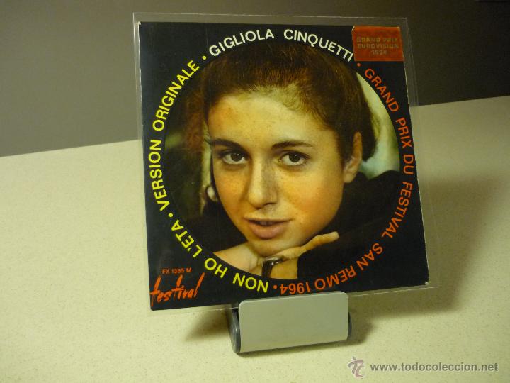 Discos de vinilo: GIGLIOLA CINQUETTI NON HO LETA EP - Foto 1