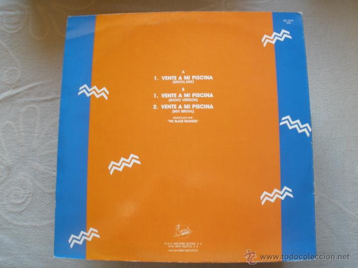 Discos de vinilo: ORFEON BRUTAL - VENTE A MI PISCINA - Foto 2