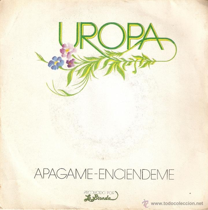 Discos de vinilo: Vendo Single de (Europa)