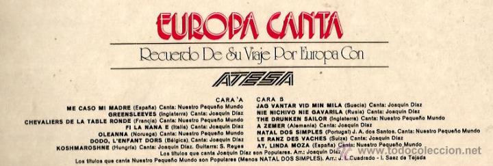 Lp Europa Canta Joaquin Diaz Nuestro Pequen Vendido En Venta Directa