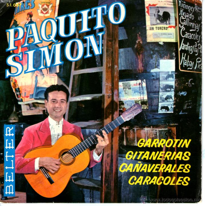 Discos de vinilo: PAQUITO SIMON - Foto 1
