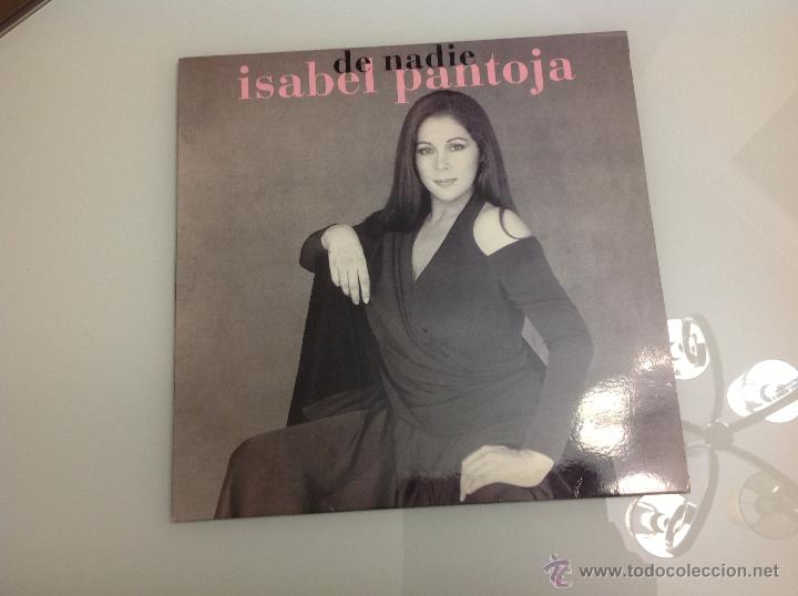 Discos de vinilo: ISABEL PANTOJA       DE NADIE          VINILO - Foto 1