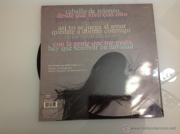 Discos de vinilo: ISABEL PANTOJA       DE NADIE          VINILO - Foto 3