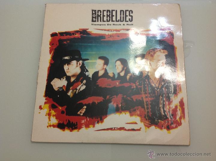 Discos de vinilo: LOS REBELDES    TIEMPOS DE ROCK & ROLL - Foto 1
