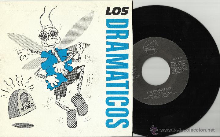 Discos de vinilo: los dramaticos single la decision espa&ntilde;a 1987 - Foto 1